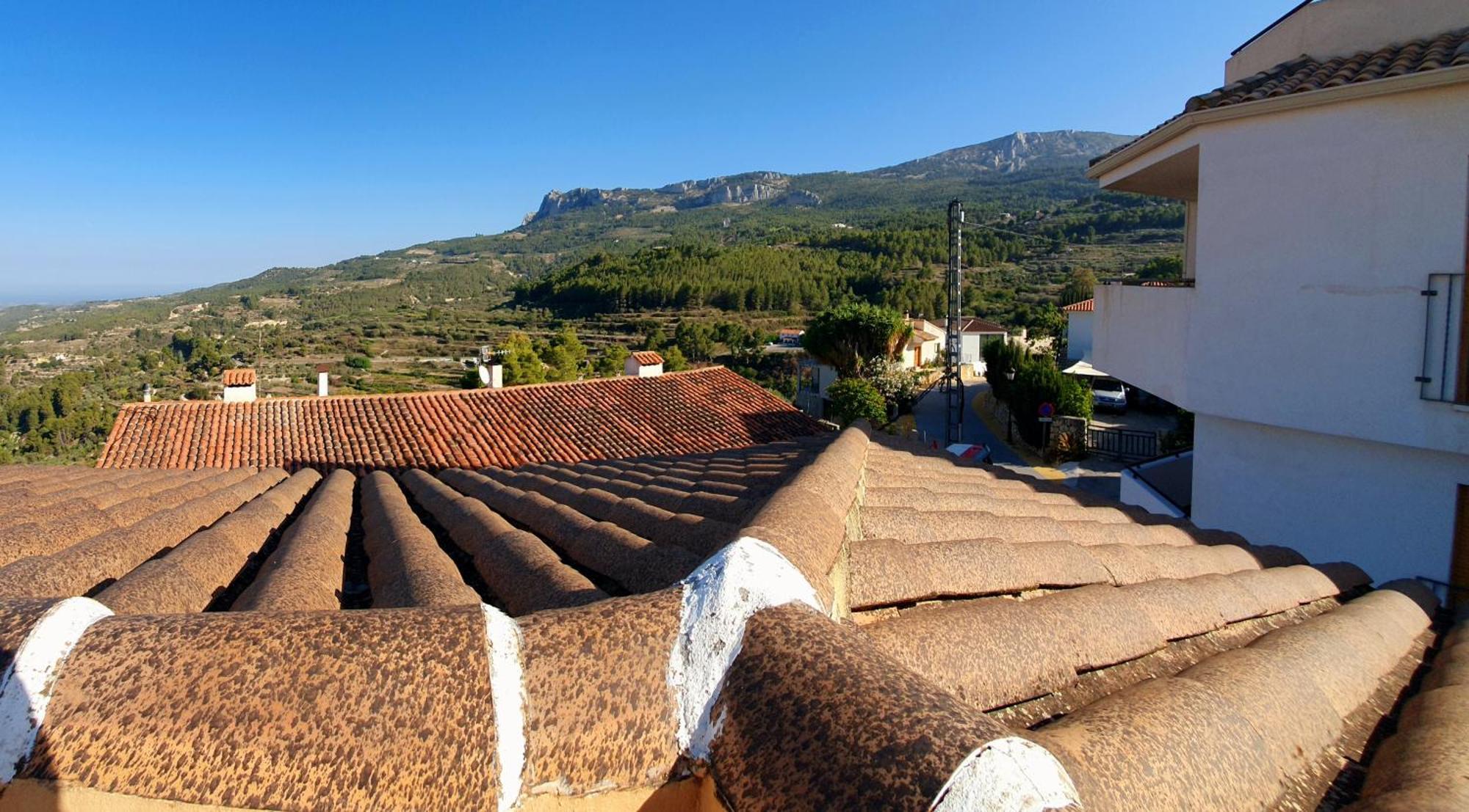 Atico Guadalest Rooftop Apartment With 360º Views And Art エクステリア 写真